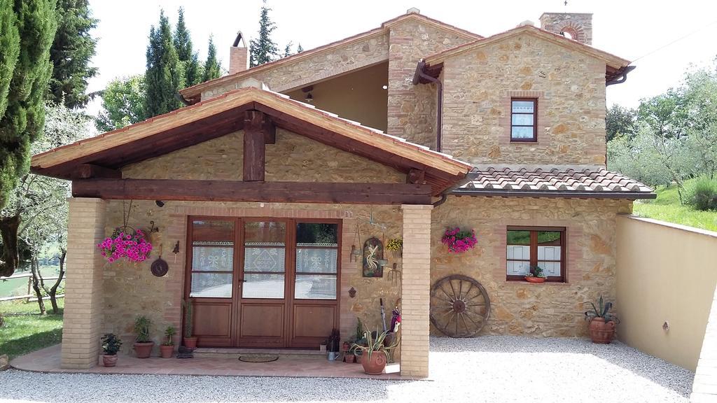 B&B Podere Rivoltino Di Sopra Volterra Buitenkant foto